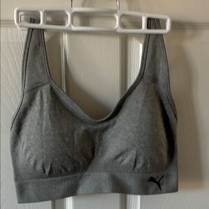 PUMA Gray Sports Bra